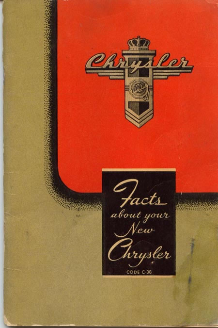 1946 Chrysler Owners Manual